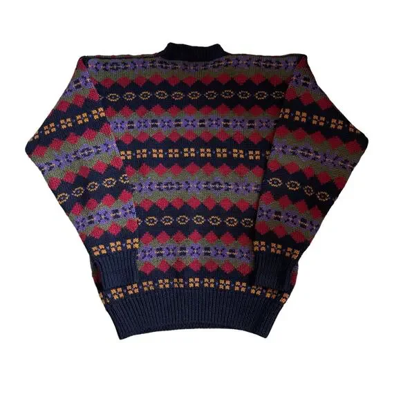 GAP Multicolor Patterned Crewneck Sweater - Picture 2 of 7